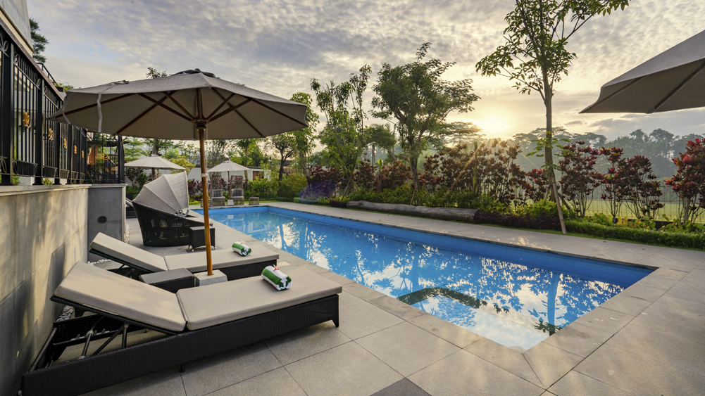 Pala Ubud - Villa Sanghyang - Expansive swiming pool